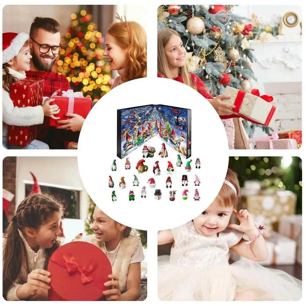 Gnome Advent Calendar 24 Day Christmas Countdown Set 2025 - Tophatter Daily Deals