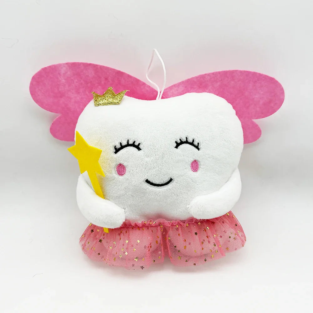 Pink Blue Tooth Fairy Plushies Mythical - Tophatter Daily Deals