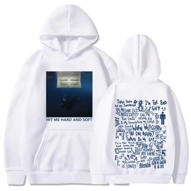 Warm Men’s Hoodie - Slim Fleece Polyester, Urban Street White - Tophatter Daily Deals