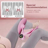 Smart Counting Pelvic Floor Thigh Trainer Recovery Pink Fitness - Tophatter Daily Deals