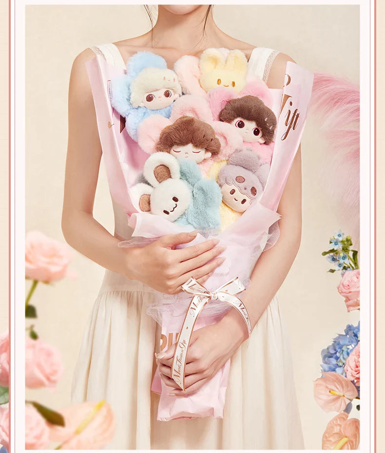 Genuine Pop Mart Dimoo - More Than a Gift Plush Bouquet Box Flowers - Tophatter Daily Deals