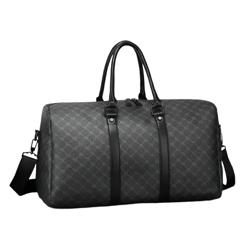 Mens Travel Bag Large PU Business Luggage Luggage & Bags > Duffel Bags - Tophatter Daily Deals