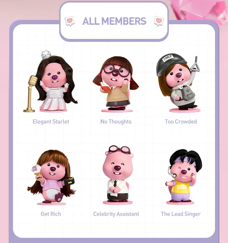 Genuine Pop Mart Zanmang Loopy's Moments Series Figures Blind Box Animals - Tophatter Daily Deals