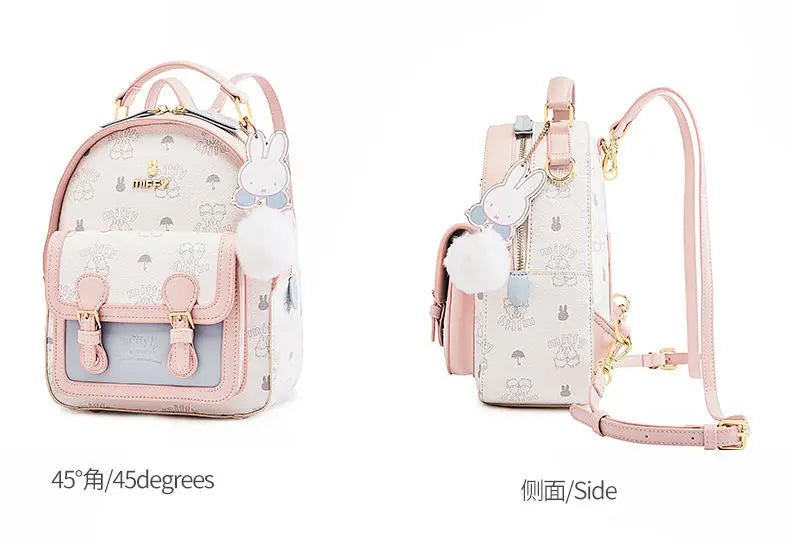 Miffy PU Leather Backpack Animals - Tophatter Daily Deals