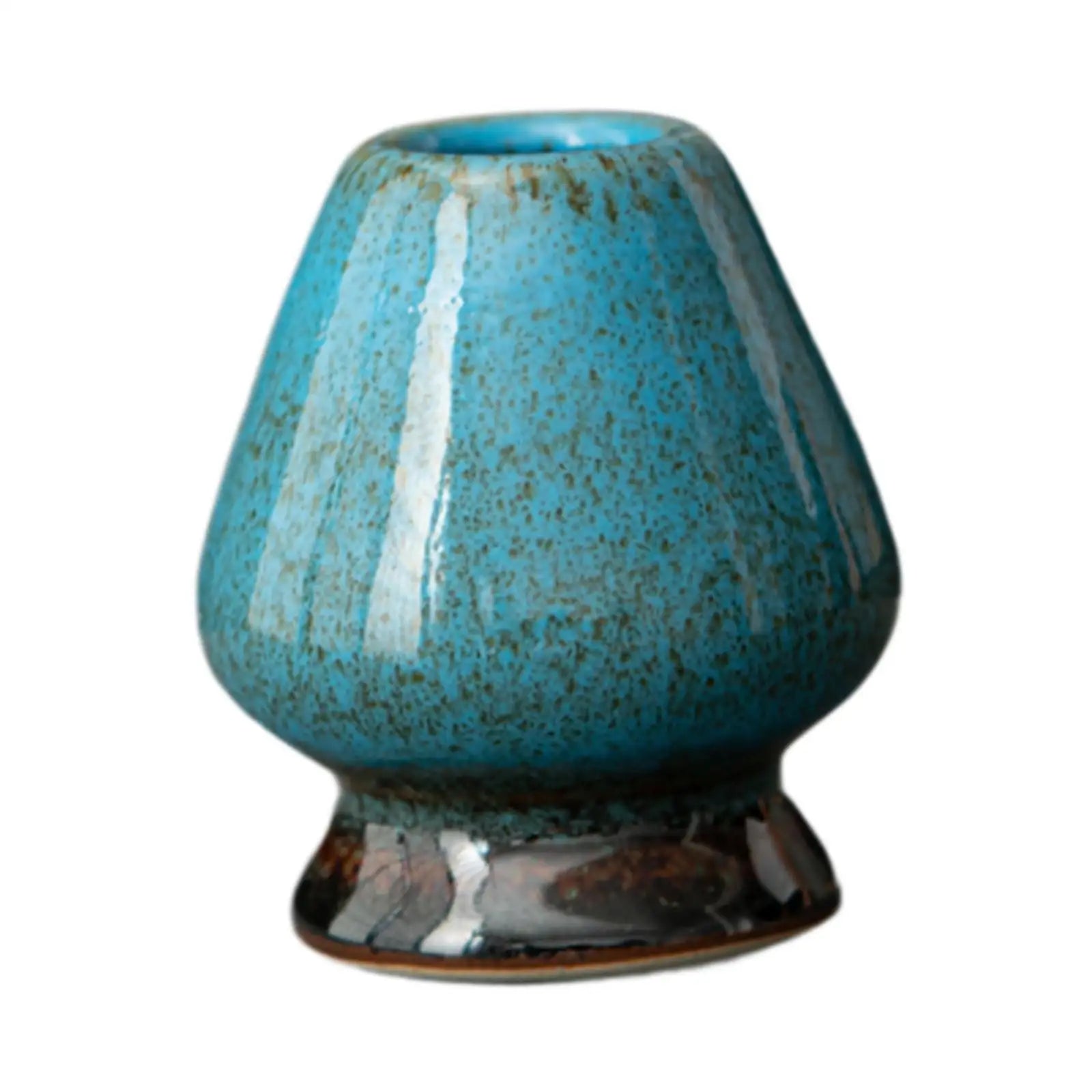 Matcha Whisk Holder Ceramic Chasen Stand Home Teaware Blue - Tophatter Daily Deals