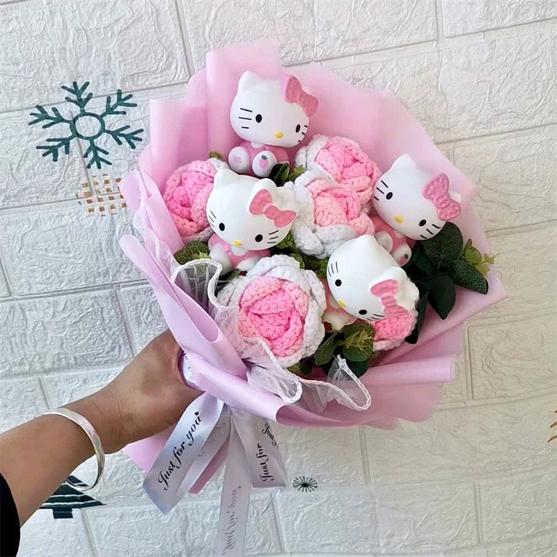 Sanrio Hello Kitty Plush Bouquet Flowers Flowers - Tophatter Daily Deals
