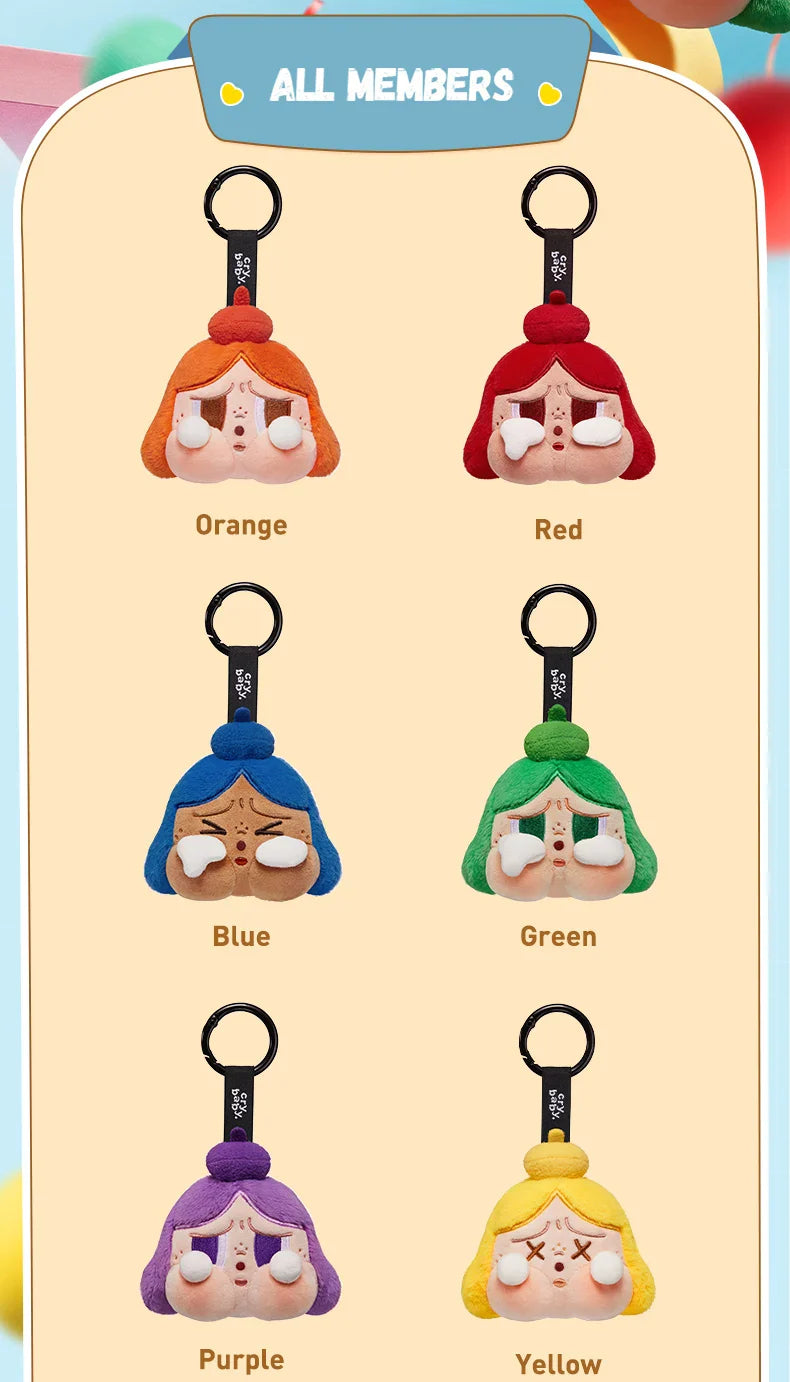 Genuine Pop Mart Crybaby Cheer Up, Baby! Series - Plush Pendant Blind Box Anime - Tophatter Daily Deals