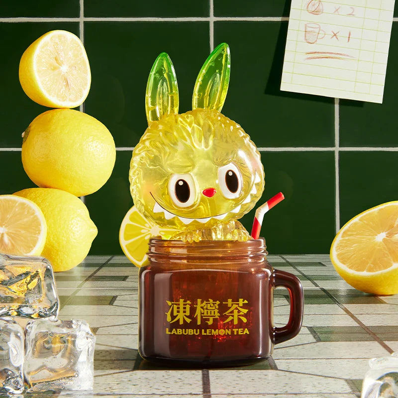 Genuine Pop Mart The Monsters Labubu Lemon Tea Limited Figurine Mythical - Tophatter Daily Deals