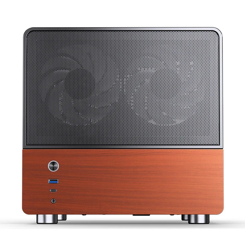 Mini ITX MicroATX PC Case Sea View Glass Compact Gaming - Tophatter Daily Deals