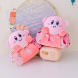 Kirby Flannel Plush Blanket Throw Pink Anime - Tophatter Daily Deals