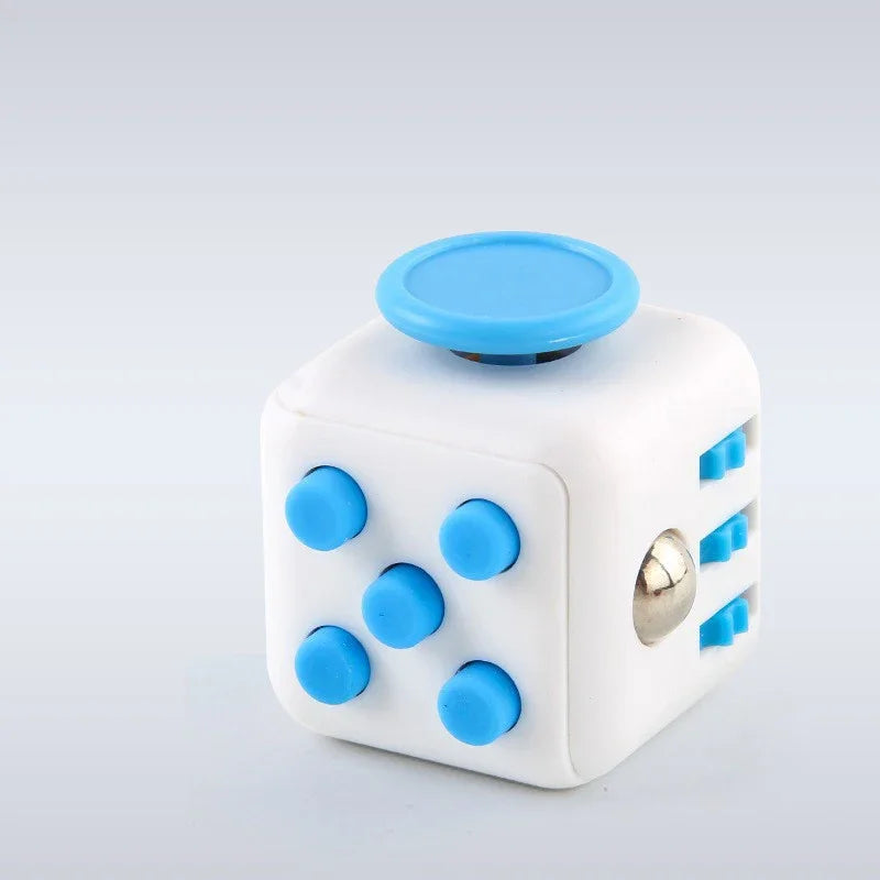 Fidget Cube Stress Relief Toy Sensory Dice For Focus 6 - Tophatter Daily Deals