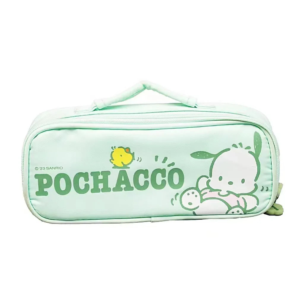 Pochacco Sanrio Pencil Case Kawaii For Pens Green Anime - Tophatter Daily Deals