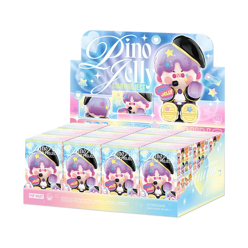 Genuine Pop Mart Pino Jelly Star Project Series Figures Blind Box Action Figure Full Set of 12 Boxes Outer Space - Tophatter Daily Deals