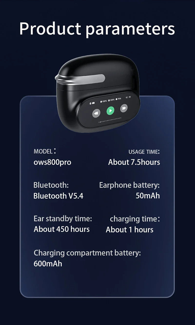 AI Translation Bluetooth Earphones With ANC And Touch - Tophatter Daily Deals