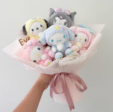 Sanrio Plush Bouquet My Melody Kuromi Cinnamoroll Hello Kitty Flowers - Tophatter Daily Deals