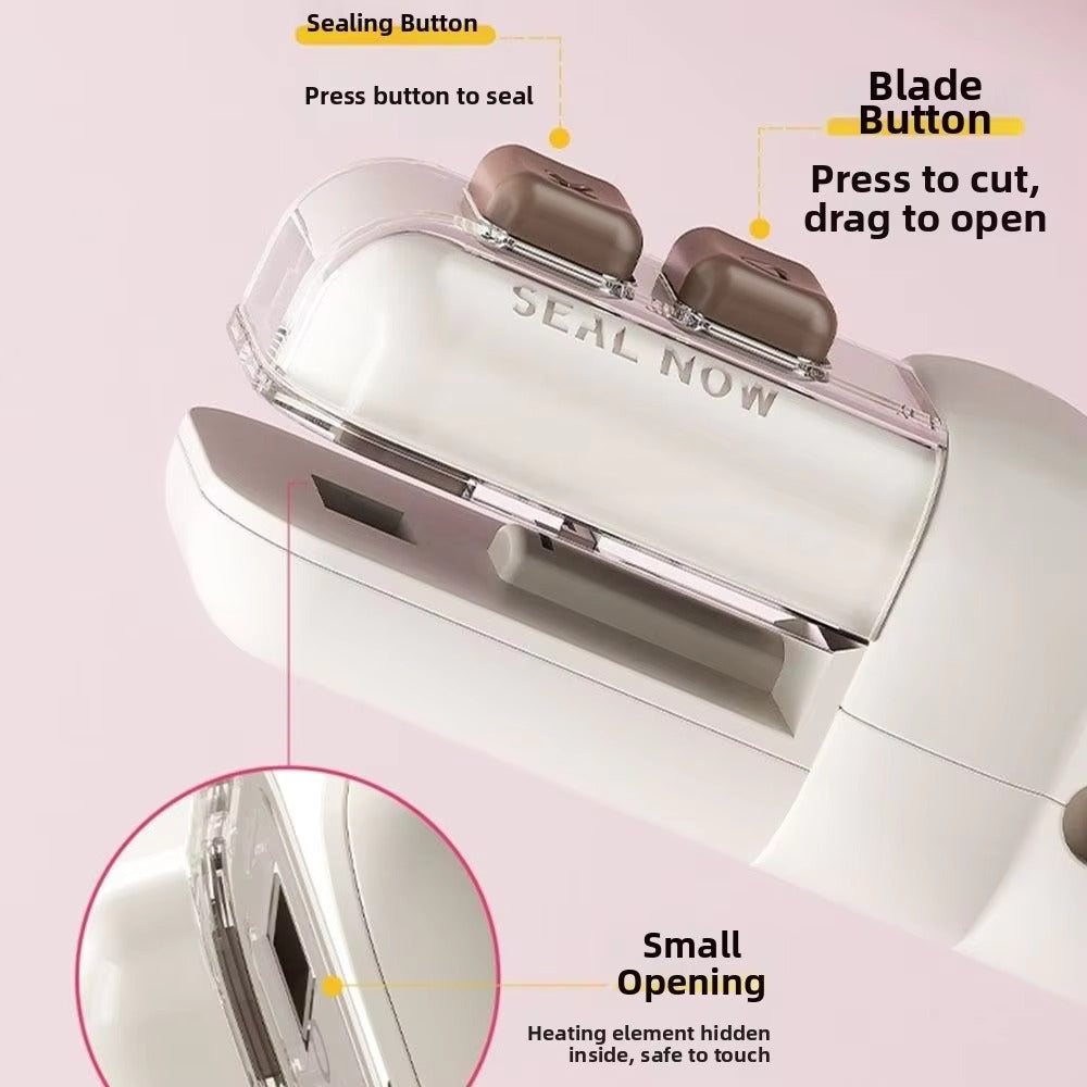 Magnetic Suction Mini Sealing Machine Mini Bag Sealers - Tophatter Daily Deals
