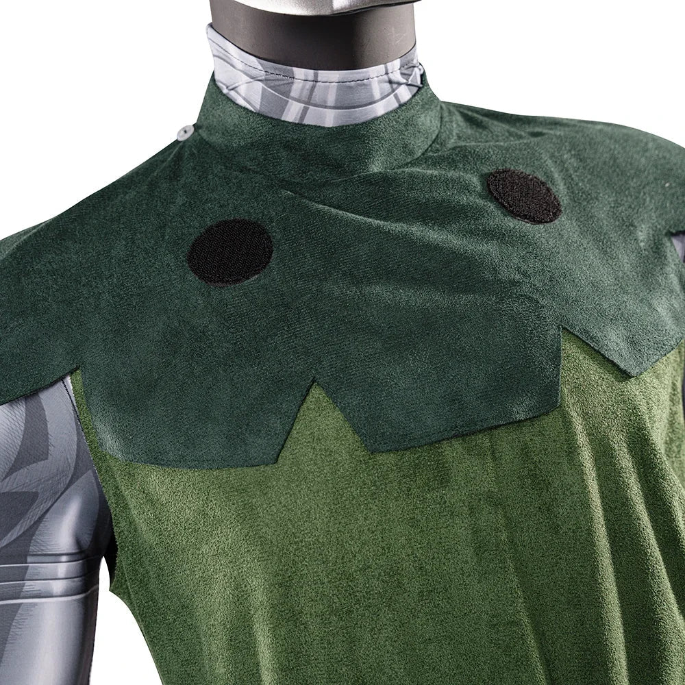 Doctor Doom Cosplay Costume Set Cloak Mask Halloween 2025 - Tophatter Daily Deals