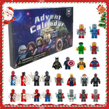 Marvel 24-Piece PVC Action Figure Advent Calendar - Christmas Countdown Gift for Kids - Tophatter Daily Deals