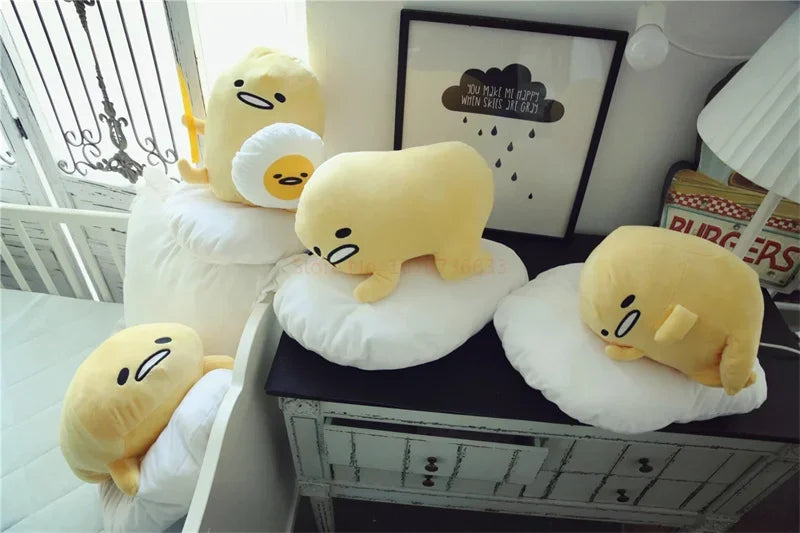 Sanrio Gudetama Plush Pillow Food - Tophatter Daily Deals