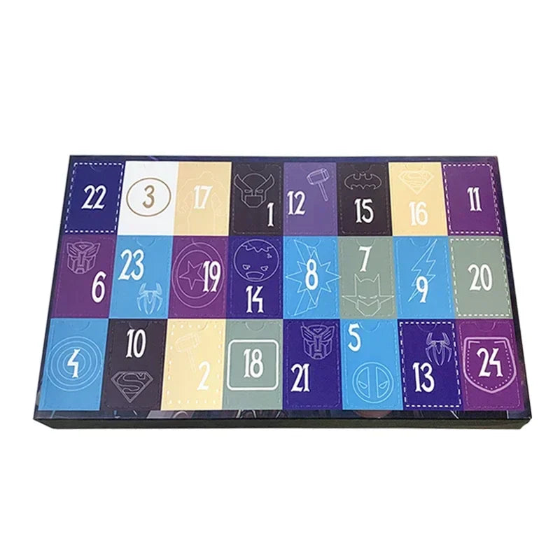 Marvel 24-Piece PVC Action Figure Advent Calendar - Christmas Countdown Gift for Kids - Tophatter Daily Deals