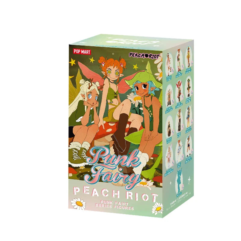 Genuine Pop Mart Peach Riot Punk Fairy Series Blind Box 1 Unopened Blind Box Mythical - Tophatter Daily Deals