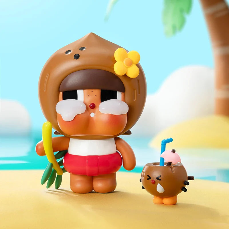 Genuine Pop Mart Crybaby Coconut Figure - Brown Mythical - Tophatter Daily Deals