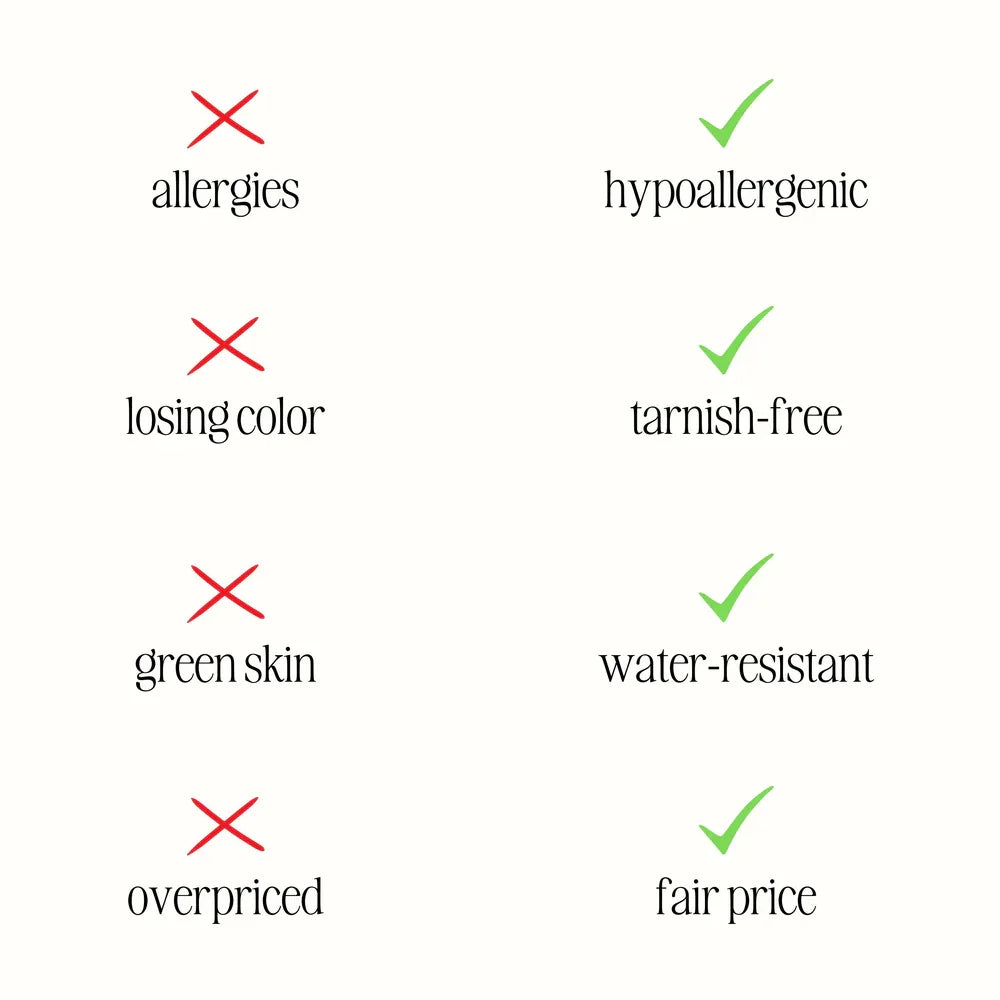 Gold Plated Cross Beaded Bracelet Stackable Hypoallergenic - Tophatter Daily Deals