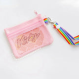 Kirby Rainbow Zipped Coin Purse Anime - Tophatter Daily Deals