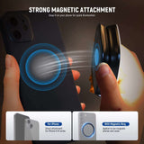 Magnetic Selfie Light Compatible with MagSafe iPhone Magnetic Selfie Lights - Tophatter Daily Deals