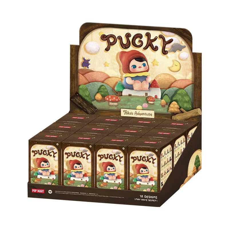 Genuine Pop Mart Pucky Poko's Adventure Series Figures Blind Box Full Set of 12 Boxes Animals - Tophatter Daily Deals