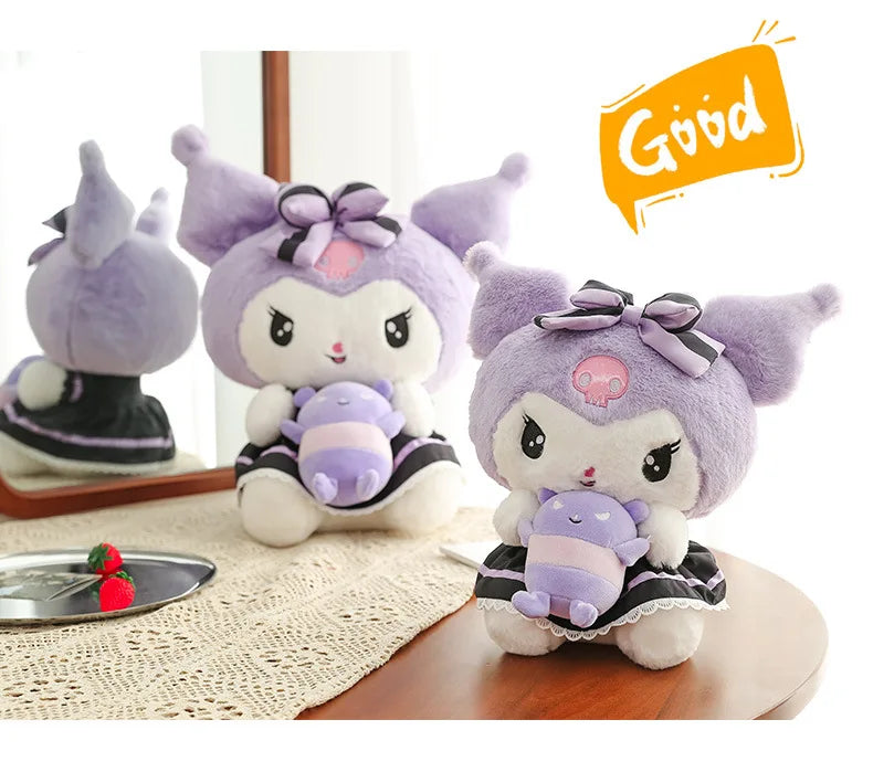 Kawaii Sanrio Purple Kuromi Cute Little Devil Plush Toy Anime - Tophatter Daily Deals