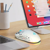 Gaming Mouse Wireless RGB 4000 DPI Rechargeable 650mAh - Tophatter Daily Deals