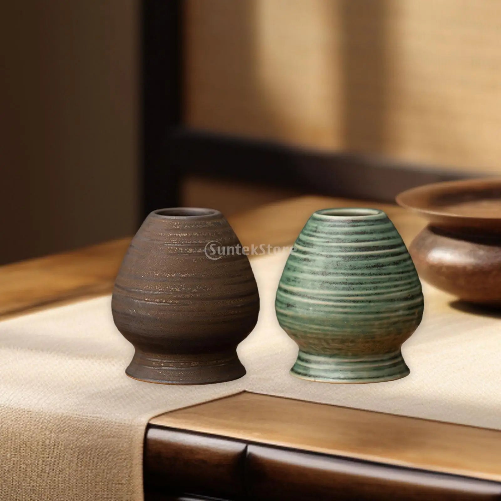 Matcha Whisk Holder Ceramic Chasen Stand Home Teaware - Tophatter Daily Deals