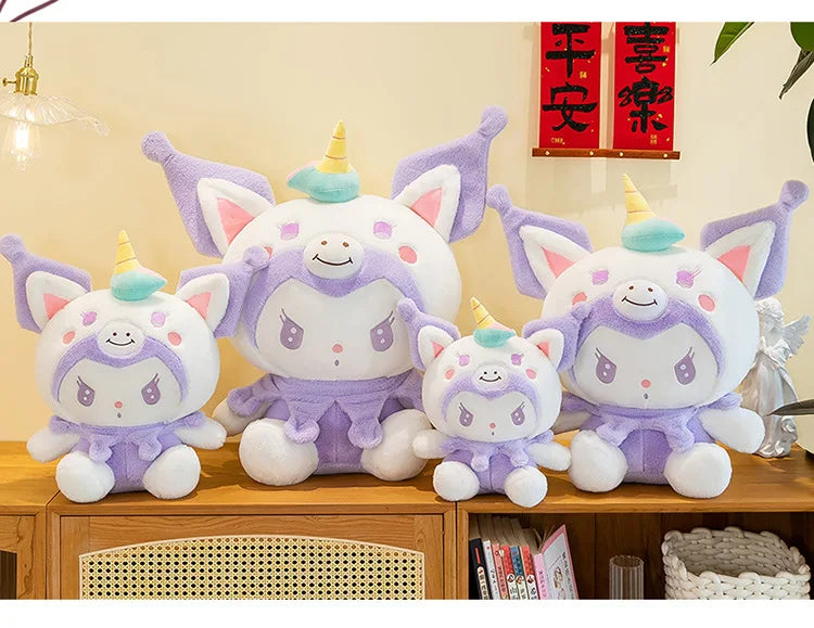 Sanrio Kuromi Unicorn Plush Toy Anime - Tophatter Daily Deals