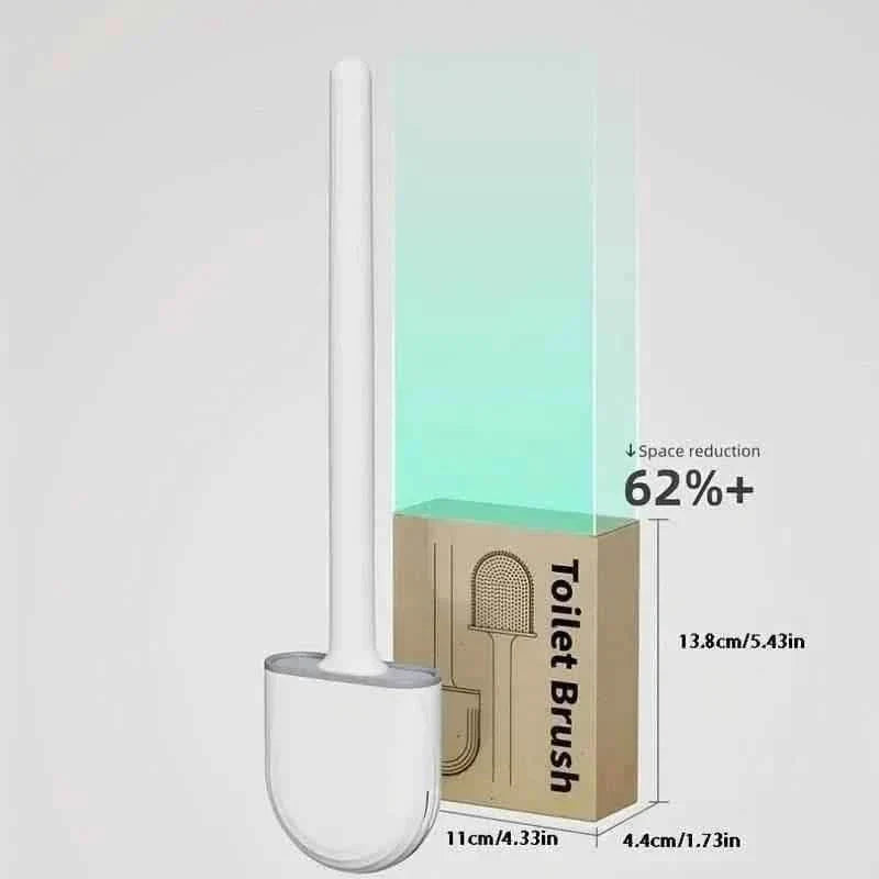 Wall Hanging Toilet Brush With Holder Bath - Tophatter Daily Deals