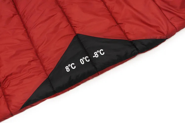 Thickened Sleeping Bag Mommy Style Red Sleeping Bags - Tophatter Daily Deals