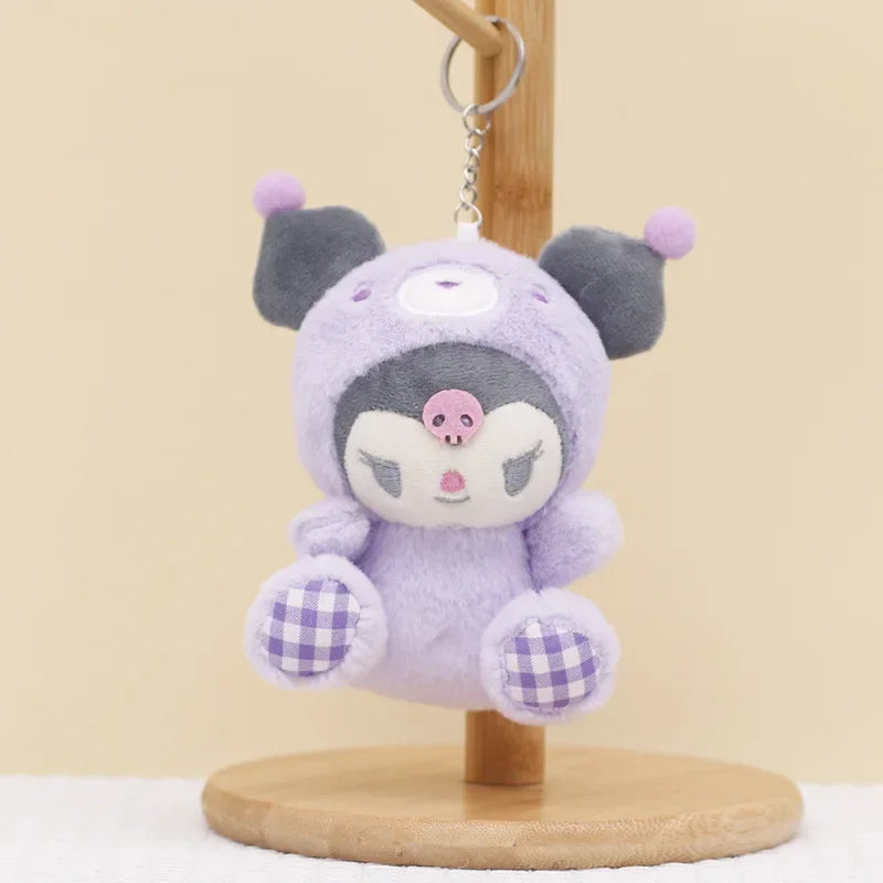 Sanrio Limited Collection Kuromi Cinnamoroll My Melody Plush Toy Kawaii Kuromi Keyring - 15cm 10-15CM Animals - Tophatter Daily Deals