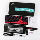 Mechanical 60 Percent Hot Swap Keyboard Aluminum RGB Hall - Tophatter Daily Deals