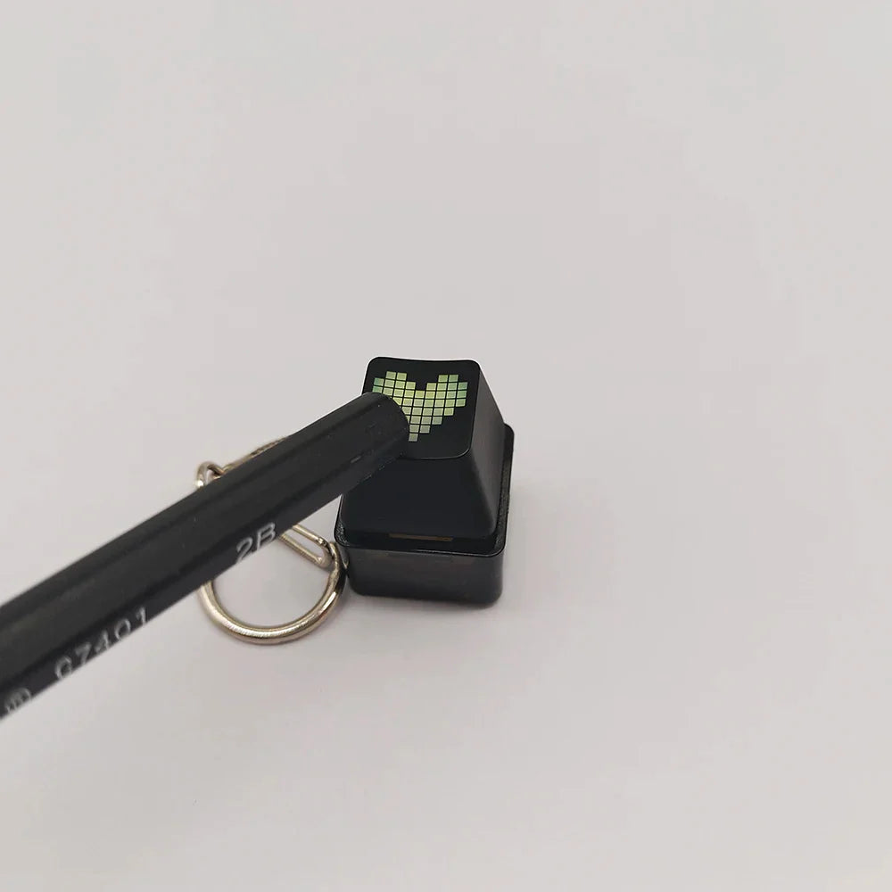 Mechanical Keyboard Keychain RGB Mini Tester Stress Toy - Tophatter Daily Deals