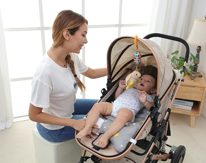 Baby Rattle Hanging Plush Toy Newborn Sensory Toys Gift - Tophatter Daily Deals