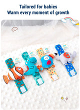 Baby Wrist Rattle Set Newborn Sensory Toys Soothing Gift - Tophatter Daily Deals