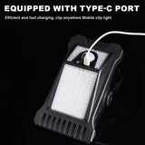 Outdoor Solar Lights Clip Light Solar Clip Lights - Tophatter Daily Deals