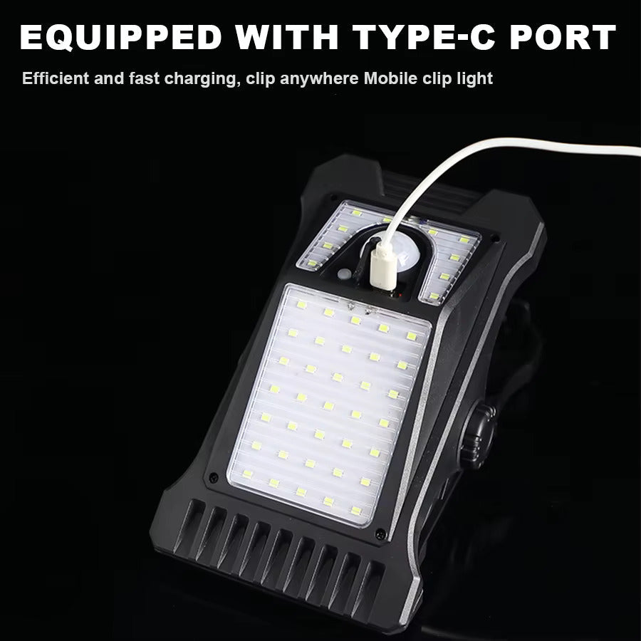 Outdoor Solar Lights Clip Light Solar Clip Lights - Tophatter Daily Deals