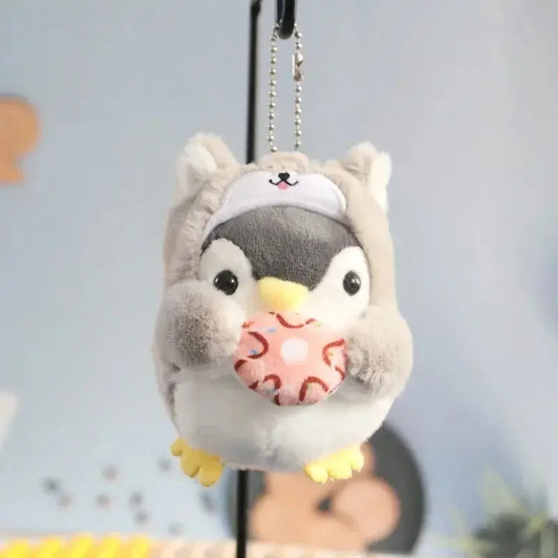 Penguin Ebi Fried Shrimp Prawn Plush Keychain 10cm Wolf Food - Tophatter Daily Deals