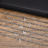 Initials Cuban Link Bracelet Stainless Steel Adjustable - Tophatter Daily Deals
