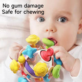Baby Teether Rattle Hand Grip Sensory Ball Toy Newborn - Tophatter Daily Deals