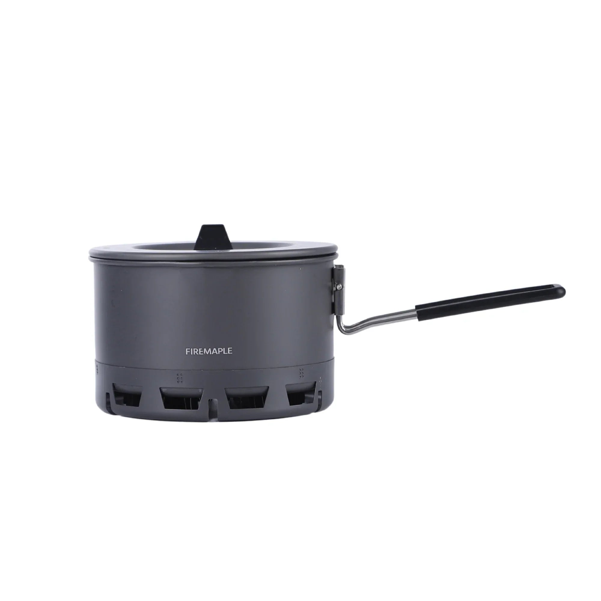 Ultralight Heat Exchanger Pot Camping Cookware Grey Camp Cooking - Tophatter Daily Deals