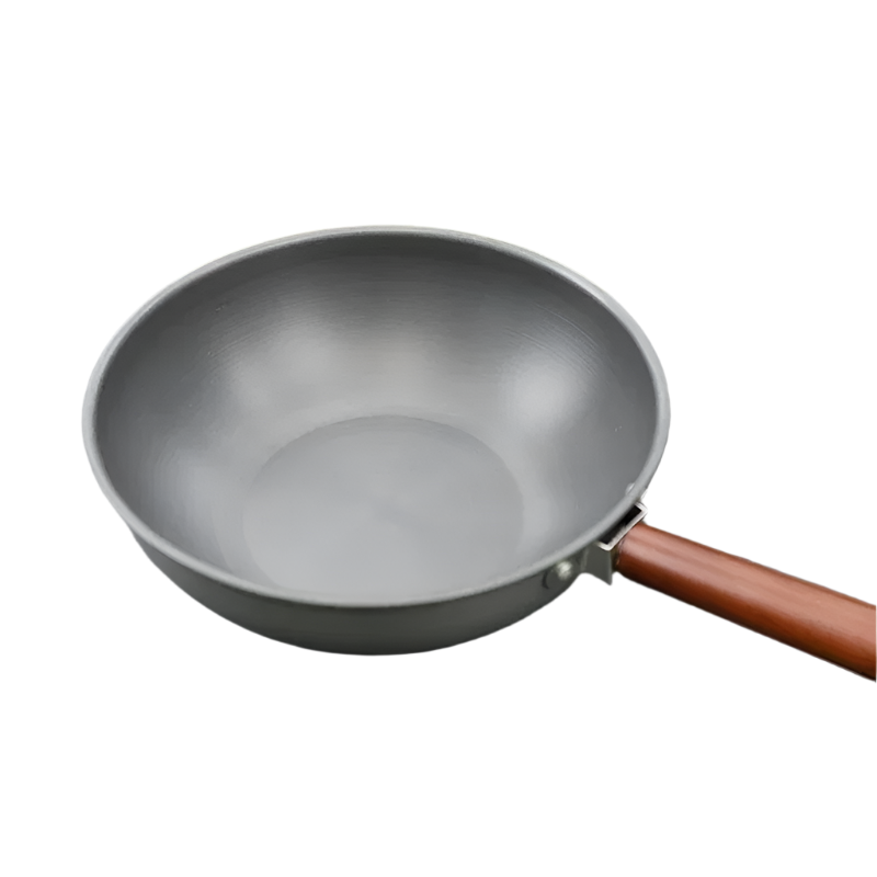 Camping Frying Pan Folding Handle Dark Grey Camp Cooking - Tophatter Daily Deals