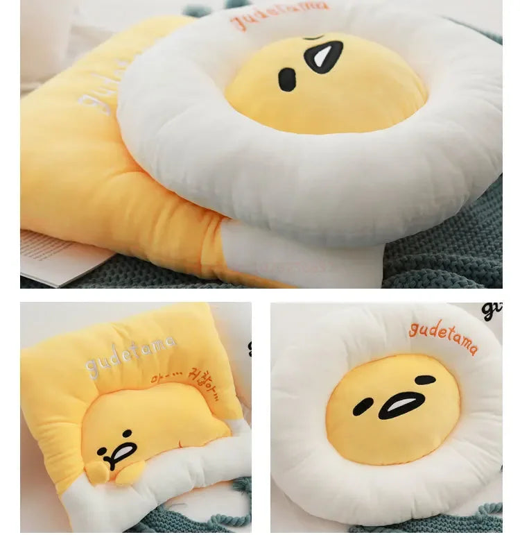 Sanrio Gudetama Plush Pillow Food - Tophatter Daily Deals