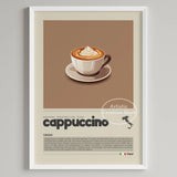 Coffee Wall Art Six Panel Minimalist Kitchen Cafe Decor 6 - Tophatter Daily Deals